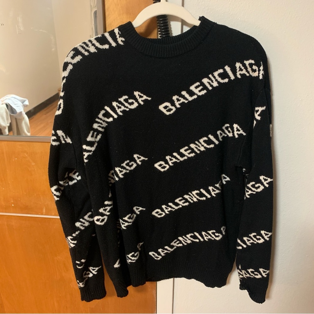 Balenciaga Logo Sweater